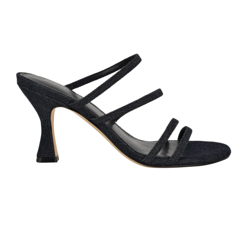 Женские босоножки Jayla Calvin Klein на каблуке 37,5 (7 US) 24 см Синий 1159849082