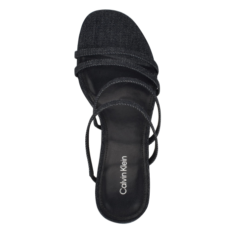 Женские босоножки Jayla Calvin Klein на каблуке 37,5 (7 US) 24 см Синий 1159849082