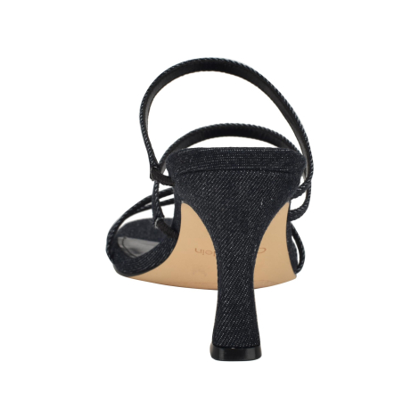 Женские босоножки Jayla Calvin Klein на каблуке 37,5 (7 US) 24 см Синий 1159849082