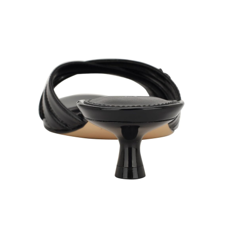 Женские босоножки Calvin Klein на каблуке 37,5 (7 US) 24 см Черный 1159850192