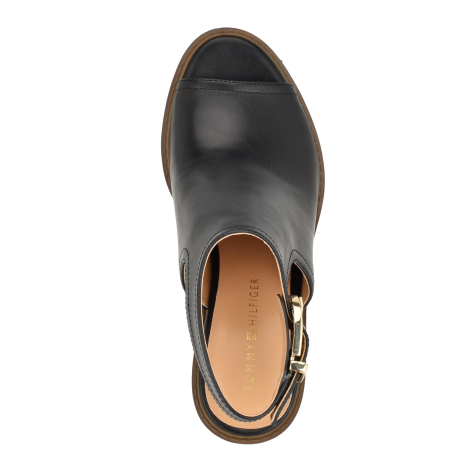 Женские босоножки Fineya Tommy Hilfiger на каблуке 36 (6 US) 23,5 см Черный 1159850821