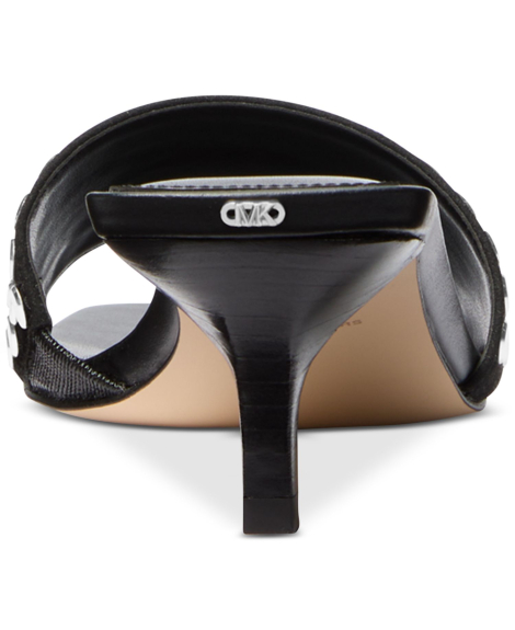 Жіночі босоніжки Michael Kors на підборах 36 (6 US) 23 см Чорний 1159853050