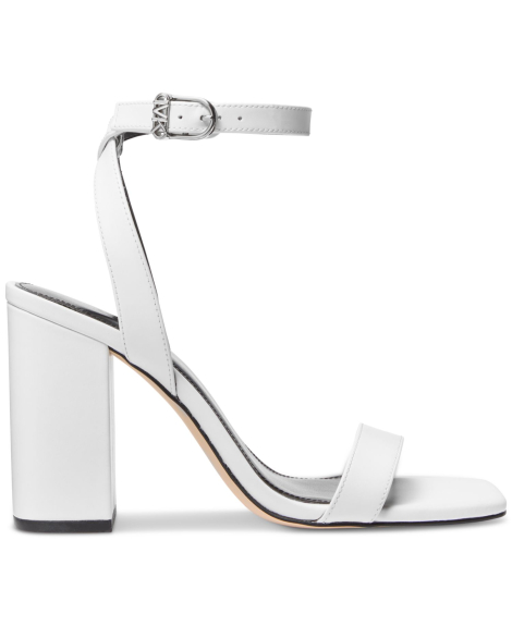 Шкіряні босоніжки Merriam Michael Kors на підборах 40,5 (9,5 US) 26 см Білий 1159853285