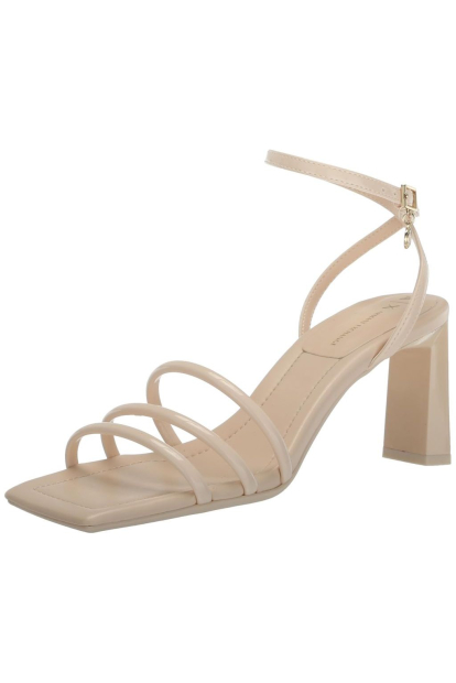 Жіночі босоніжки Armani Exchange на підборах 37 (7 US) 24,5 см Бежевий 1159857540