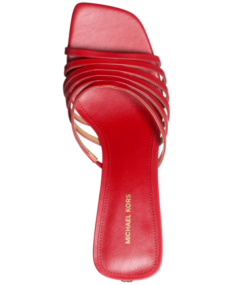 Женские босоножки Michael Kors на каблуке 40 (9 US) 25,5 см Красный 1159861039