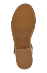 Женские босоножки Calvin Klein на каблуке 39,5 (9 US) 25,8 см Молочный 1159840862