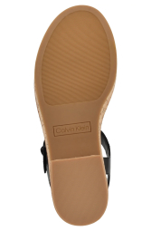 Женские босоножки Calvin Klein на каблуке 38,5 (8 US) 24,8 см Черный 1159840863