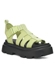 Женские босоножки Cora UGG на платформе 38,5 (7,5 US) 24,2 см Зеленый 1159842159