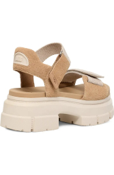 Женские замшевые босоножки Ashton UGG на платформе 40 (9 US) 26 см Бежевый 1159842289