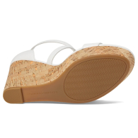 Жіночі босоніжки Tommy Hilfiger на танкетці 41 (9,5 US) 26 см Білий 1159848279