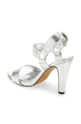 Жіночі босоніжки Karl Lagerfeld Paris на підборах 37,5 (7 US) 24 см Сріблястий 1159849763