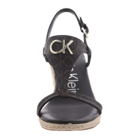 Жіночі босоніжки Calvin Klein Blanta на танкетці 39 (8,5 US) 25,5 см Коричневий 1159855610