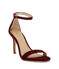 Жіночі велюрові босоніжки Ralph Lauren на підборах 36,5 (6 US) 23,5 см Бордовий 1159856153