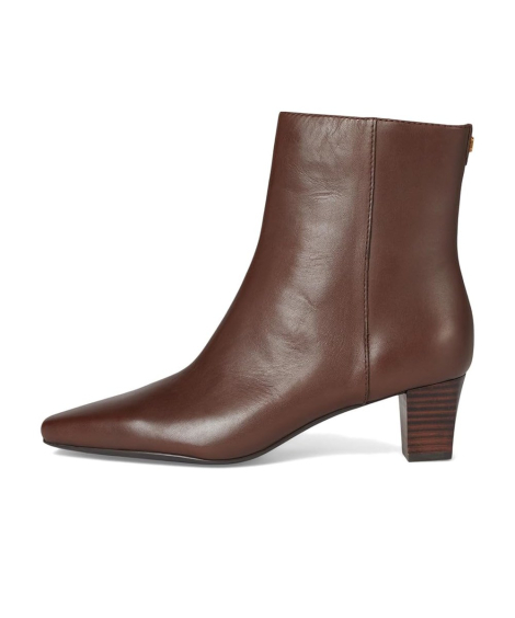 Женские кожаные ботильоны Ralph Lauren 39 (8 US) 26 см Коричневый 1159842803