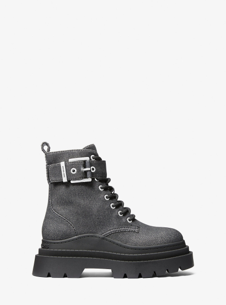 Кожаные ботинки Colby Michael Kors 38,5 (8 US) 25,5 см Серый 1159839259