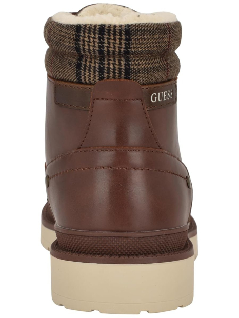 Чоловічі черевики на шнурках GUESS з підкладкою зі штучного хутра 44,5 (11,5 US) 29,5 см Коричневий 1159840589
