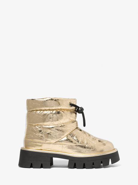 Кожаные ботинки Barton Michael Kors 40 (9 US) 26 см Золотистый 1159844089