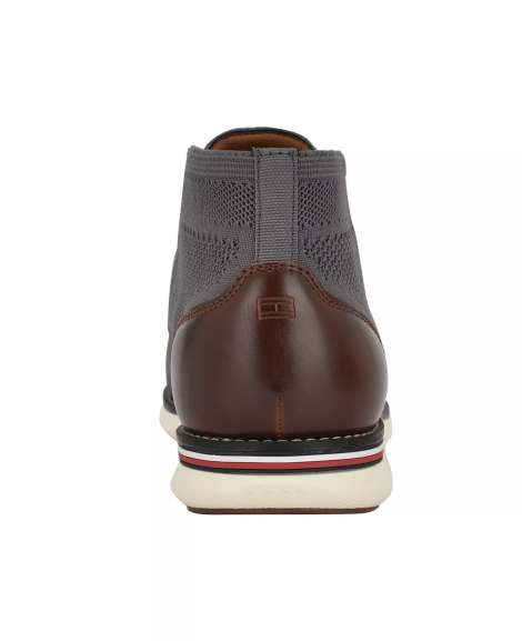 Мужские текстильные ботинки Tommy Hilfiger на шнурках 42 (9 US) 27,5 см Серый 1159846194