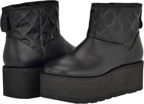 Женские ботинки Guess на платформе 38,5 (8 US) 24,5 см Черный 1159848890
