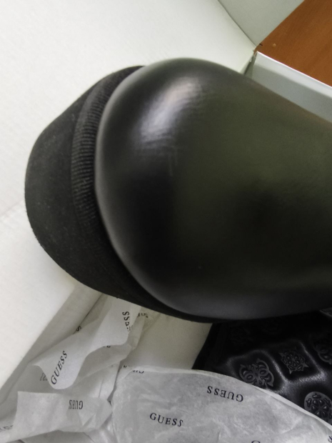 Женские ботинки Guess на платформе 38,5 (8 US) 24,5 см Черный 1159848890