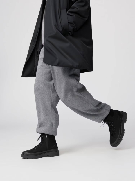 Ботинки UNIQLO со шнуровкой 38 (7 US) 25 см Черный 1159853163