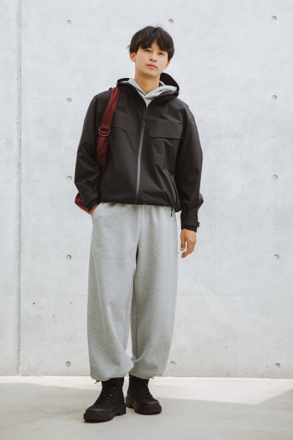 Ботинки UNIQLO со шнуровкой 38 (7 US) 25 см Черный 1159853163