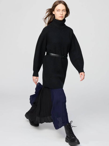 Ботинки UNIQLO на шнуровке 40 (8,5 US) 26 см Черный 1159853772