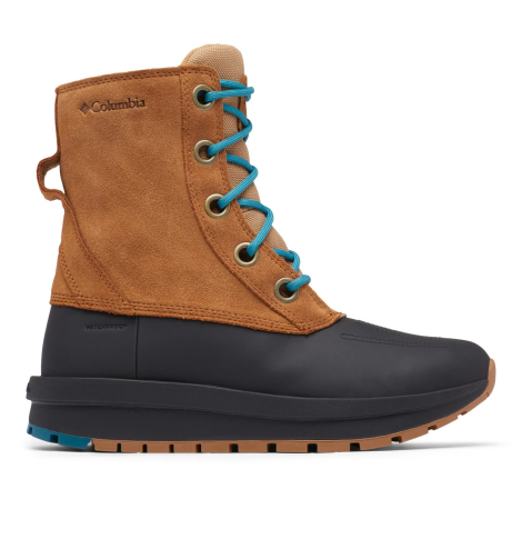 Жіночі черевики Moritza COLUMBIA Omni-Heat на шнурках 37,5 (6,5 US) 24,4 см Чорний/Коричневий 1159865408