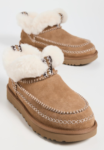 Замшевые ботинки UGG 39 (8 US) 25,5 см Коричневый 1160180904