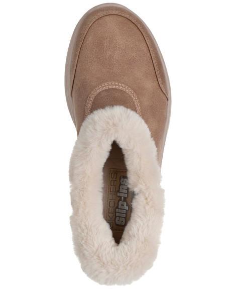 Женские ботинки из экозамши Skechers с экомехом 36 (6 US) 23,5 см Бежевый 1162599593