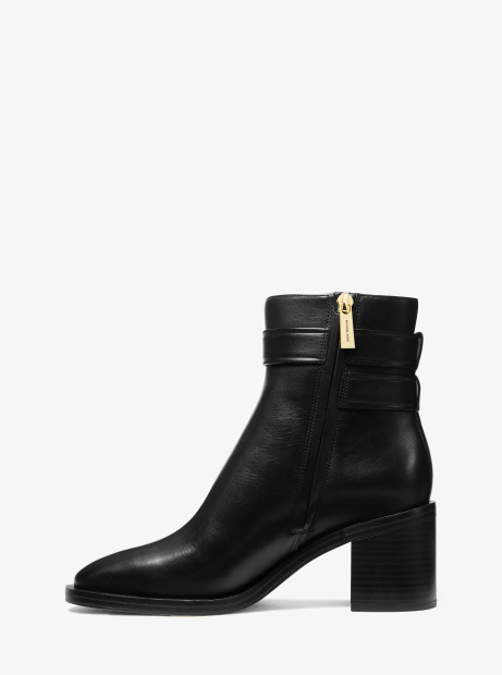 Женские ботинки Carson Michael Kors на каблуке 38,5 (8 US) 25 см Черный 1163125688