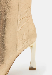 Жіночі шкіряні ботильйони Kelsea від Michael Kors 38,5 (8 US) 25,5 см Золотистий 1159848752