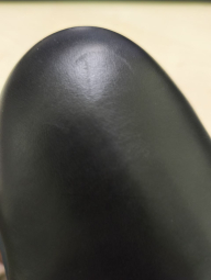 Мужские кожаные ботинки UGG на меху 48,5 (14 US) 32 см Черный 1159847918