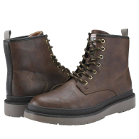 Мужские ботинки на шнурках GUESS с подкладкой из экомеха 43 (10 US) 28 см Коричневый 1159850044