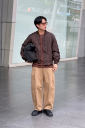 Ботинки UNIQLO со шнуровкой 38 (7 US) 25 см Черный 1159853163