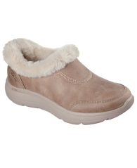 Женские ботинки из экозамши Skechers с экомехом 36 (6 US) 23,5 см Бежевый 1162599593