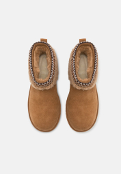 Женские ботинки замшевые UGG 40 (9 US) 26 см Коричневый 1162674058