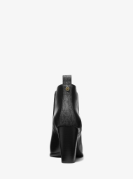 Женские ботинки Evaline Michael Kors на каблуке 38 (7,5 US) 24,5 см Черный 1163238219