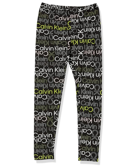 Детские лосины Calvin Klein с логотипом 1159838409 (Черный S)