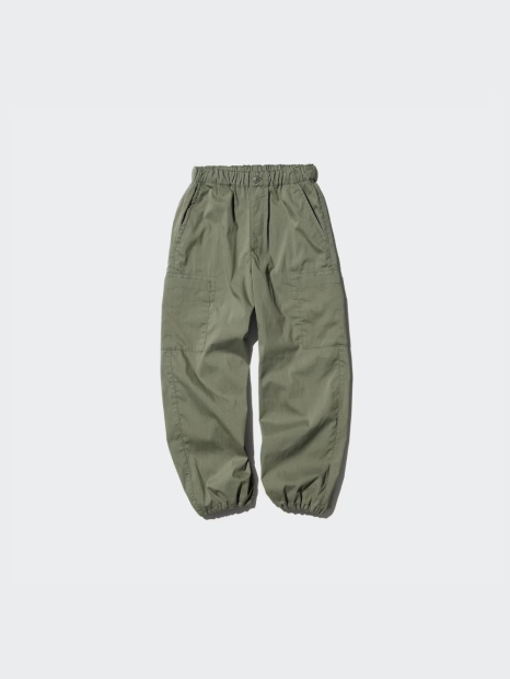 Дитячі джоггери UNIQLO штани в стилі карго 1159844016 (Зелений 145-155)
