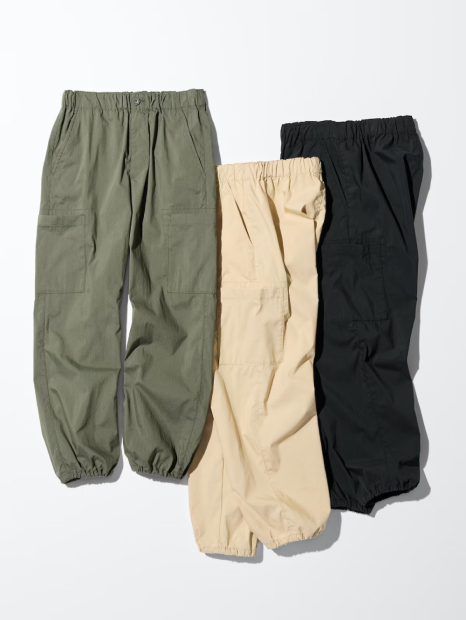 Дитячі джоггери UNIQLO штани в стилі карго 1159844016 (Зелений 145-155)