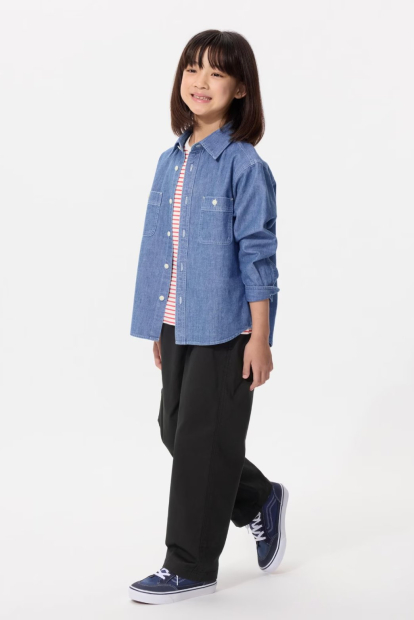Детские штаны UNIQLO 1161334274 (Черный 11-12) на рост 145-155 см
