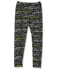Детские лосины Calvin Klein с логотипом 1159838409 (Черный S)