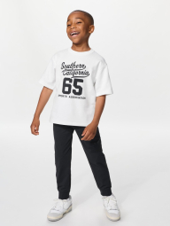 Детские спортивные штаны UNIQLO джоггеры 1161334986 (Черный 11-12) на рост 145-155 см