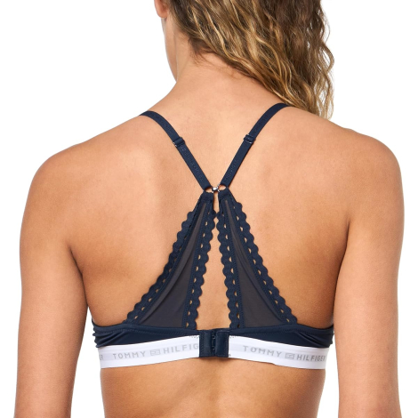 Бюстгальтер Tommy Hilfiger с логотипом 1159843987 (Синий 36C)
