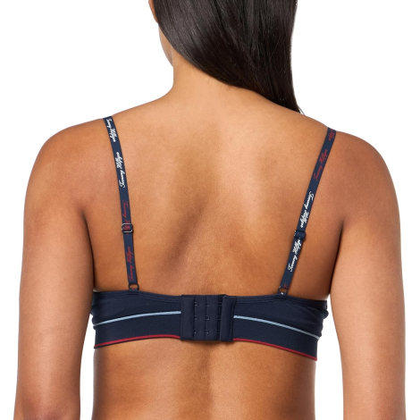 Женский бралетт Push-Up Tommy Hilfiger бюстгальтер 1159844002 (Синий 34A)