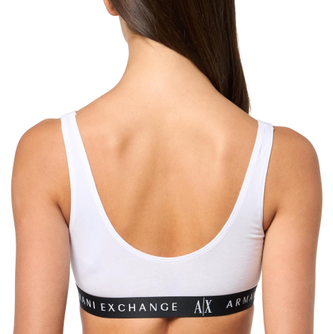 Жіночий браслет Armani Exchange з логотипом 1159846296 (Білий S)