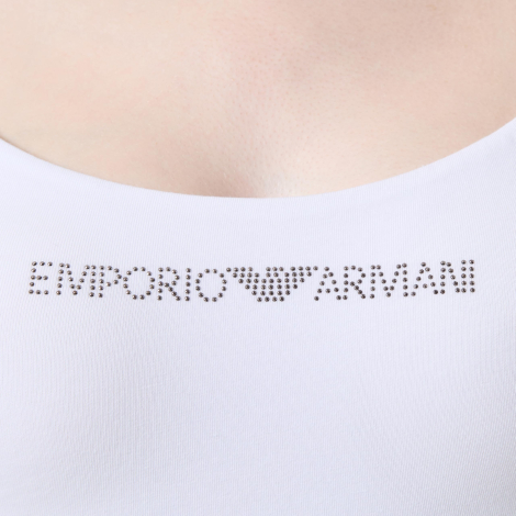 Женский бралетт Emporio Armani 1159846638 (Белый M)