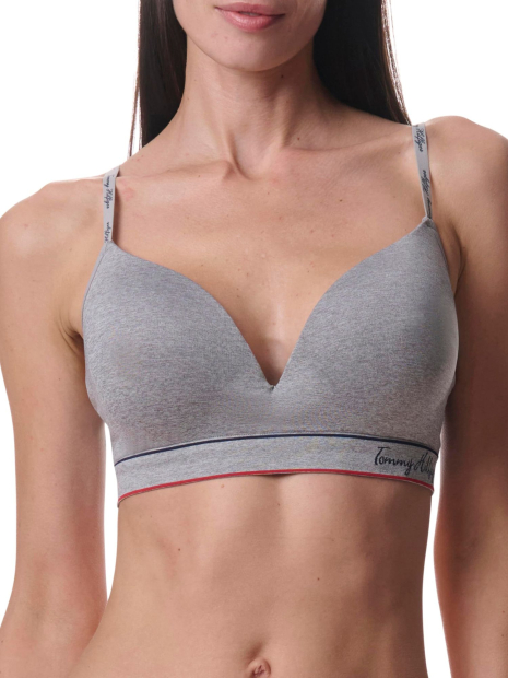 Жіночий бралетт Push-Up Tommy Hilfiger бюстгальтер 1159846710 (Сірий 34B)