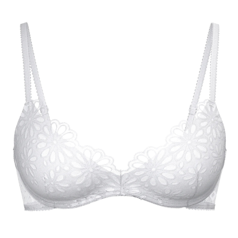 Ажурний бюстгальтер Push-Up Victoria's Secret 1159847261 (Білий 34C)